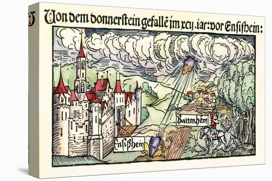 Ensisheim Meteor Fall, 1492-Detlev Van Ravenswaay-Premier Image Canvas