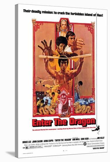 Enter the Dragon-null-Stretched Canvas
