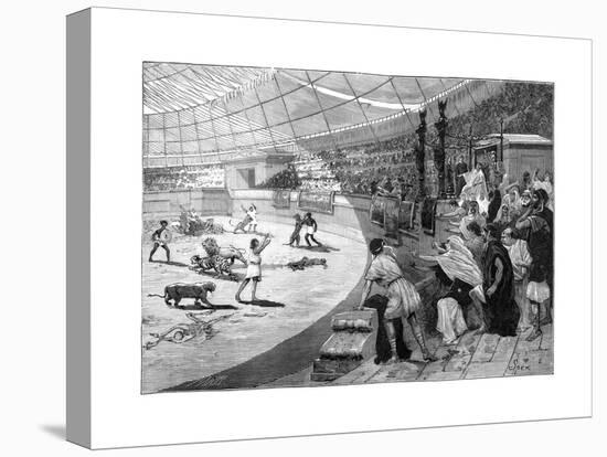 Entertainment in a Roman Arena, 1882-1884-Spex-Premier Image Canvas