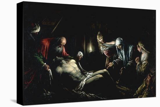 Entombment of Christ-Jacopo Bassano-Premier Image Canvas