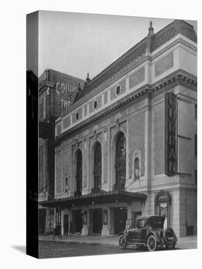 Entrance facade, the Curran Theatre, San Francisco, California, 1925-null-Premier Image Canvas