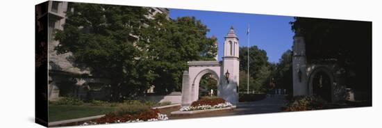 Entrance Gate of a University, Sample Gates, Indiana University, Bloomington, Indiana, USA-null-Premier Image Canvas