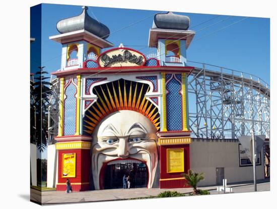 Entrance Gate to Luna Park, St Kilda, Melbourne, Victoria, Australia-David Wall-Premier Image Canvas