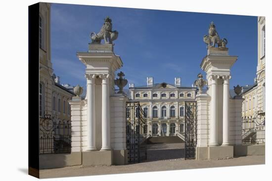 Entrance Gate to Rundale Palace (1736-1768)-null-Premier Image Canvas