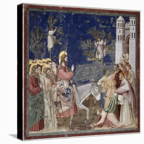 Entrance into Jerusalem-Giotto di Bondone-Premier Image Canvas