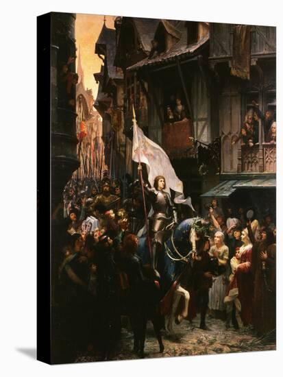 Entrance of Saint Joan of Arc, 1412-31, into Orleans, France-Jean-jacques Scherrer-Premier Image Canvas