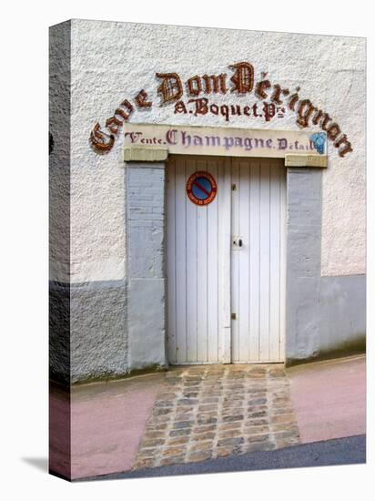 Entrance to Cellar in Cave Dom Perignon, Hautvillers, Vallee De La Marne, Champagne, France-Per Karlsson-Premier Image Canvas