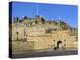 Entrance to Edinburgh Castle under Clear Blue Sky, Edinburgh, Lothian, Scotland-Chris Hepburn-Premier Image Canvas