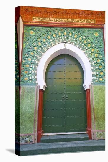 Entrance to Mosque, Tangier, Morocco, North Africa, Africa-Neil Farrin-Premier Image Canvas