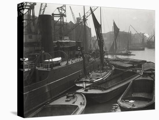 Entrance to St Katharine's Dock, London, C1925-null-Premier Image Canvas