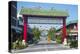 Entrance to the Chinese Quarter, Noumea, New Caledonia, Pacific-Michael Runkel-Premier Image Canvas