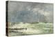 Entrance to the Harbour at Le Havre in Stormy Weather, 1895-Eugène Boudin-Premier Image Canvas