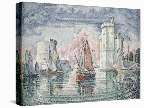 Entrée du port de la Rochelle-Paul Signac-Premier Image Canvas