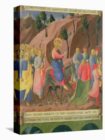 Entry of Christ into Jerusalem, Detail from Panel Three-Fra Angelico-Premier Image Canvas