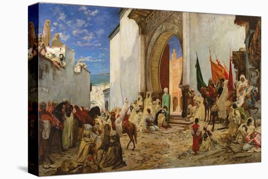 Entry of the Sharif of Ouezzane into the Mosque, 1876-Georges Clairin-Premier Image Canvas