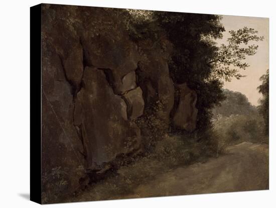 Environs de Nemi : rochers-Pierre Henri de Valenciennes-Premier Image Canvas