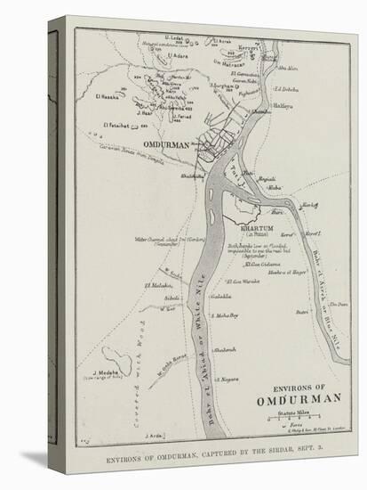 Environs of Omdurman, Captured by the Sirdar, 3 September-null-Premier Image Canvas