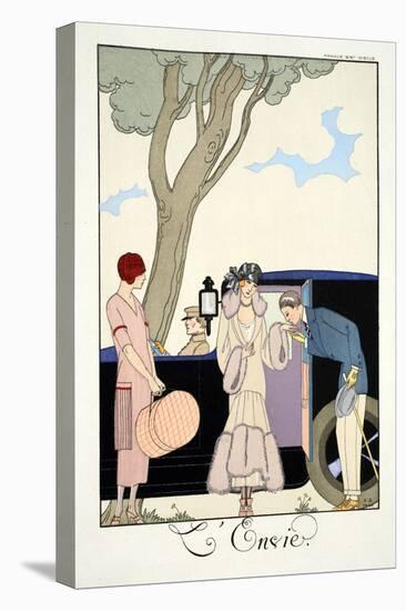 Envy, from 'Falbalas and Fanfreluches, Almanach des Modes Présentes, Passées et Futures', 1925-Georges Barbier-Premier Image Canvas
