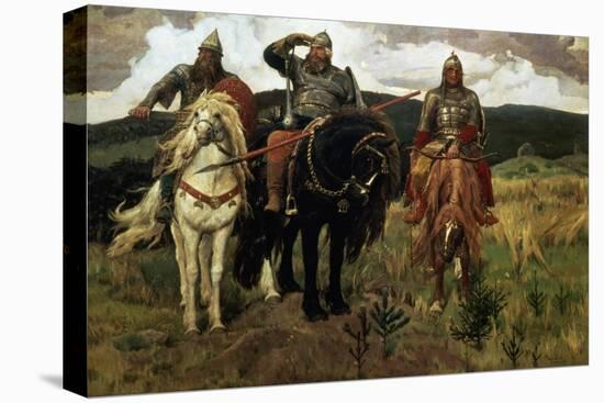 Epic Heroes-Victor Mikhailovich Vasnetsov-Premier Image Canvas