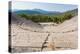 Epidaurus, Argolis, Peloponnese, Greece. The 14th century BC, 4,000 seat theatre, designed by Po...-null-Premier Image Canvas