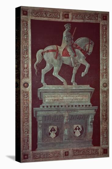Equestrian Monument of Sir John Hawkwood-Paolo Uccello-Premier Image Canvas