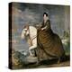 Equestrian Portrait of Elisabeth De France, Wife of Philip IV of Spain, 1629-1635-Diego Velazquez-Premier Image Canvas