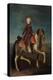 Equestrian Portrait of Empress Maria Theresia of Austria (1717-178), 18th Century-null-Premier Image Canvas