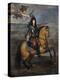 Equestrian Portrait of Louis XIV at the Siege of Namur-Pierre Mignard-Premier Image Canvas