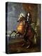 Equestrian Portrait of Louis XIV-Charles Le Brun-Premier Image Canvas