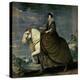 Equestrian Portrait of Queen Isabella of Bourbon, Wife of Philip IV-Diego Velazquez-Premier Image Canvas