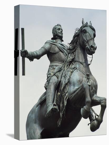 Equestrian Statue from the Monument to Philip IV-Pietro Tacca-Premier Image Canvas
