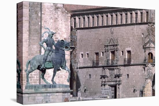 Equestrian Statue of Francisco Pizarro-Charles Carey Rumsey-Premier Image Canvas