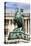 Equestrian statue of Prince Eugene of Savoy (Prinz Eugen von Savoyen), Hofburg palace, Heldenplatz,-John Guidi-Premier Image Canvas