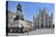 Equestrian Statue of Victor Emmanuel Ii and Milan Cathedral (Duomo), Piazza Del Duomo, Milan-Peter Richardson-Premier Image Canvas