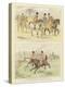 Equestrian Watercolour Sketches-Randolph Caldecott-Premier Image Canvas