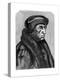 Erasmus (1469-153), Dutch Humanist and Theologian, 16th Century-Hans Holbein the Younger-Premier Image Canvas