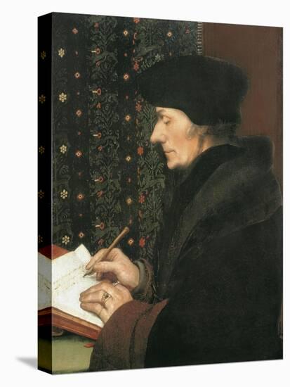 Erasmus-Hans Holbein the Younger-Stretched Canvas