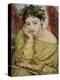 Erato, Muse of Poetry, 1870 (W/C on Paper)-Edward John Poynter-Premier Image Canvas