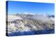 Erbe Pass and the forest on the side of the Gardena Valley after a snowfall, Funes Valley, Sudtirol-Francesco Bergamaschi-Premier Image Canvas