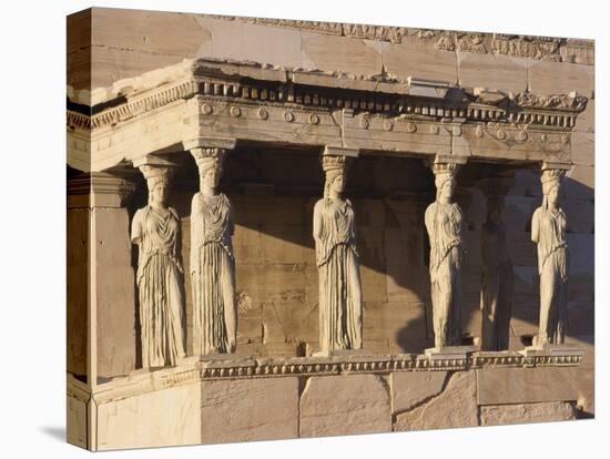 Erechteion Detail, Acropolis, Athens, Greece-Guy Thouvenin-Premier Image Canvas