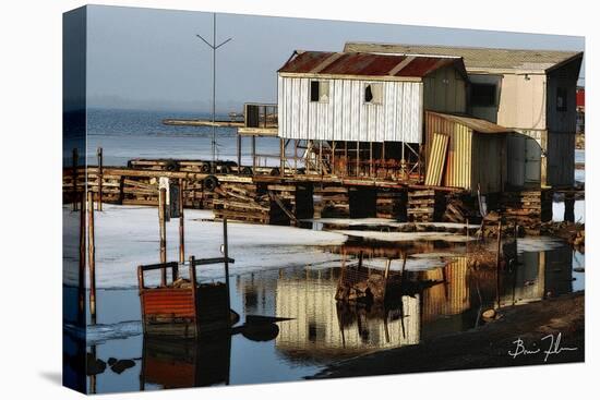 Erie's Original Boathouse-5fishcreative-Premier Image Canvas