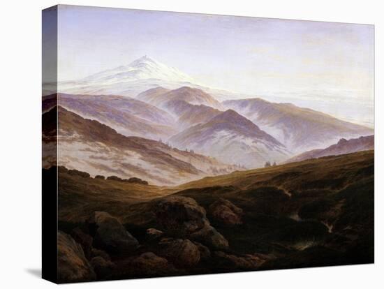 Erinnerungen an Das Riesengebirge, 1835-Caspar David Friedrich-Premier Image Canvas