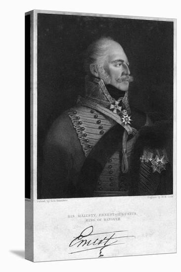Ernest Augustus I of Hanover, King of Hanover, 19th Century-HR Cook-Premier Image Canvas