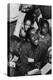 Ernest Green, of the Little Rock Nine, Shows His New Textbook to His Friends, 1957-null-Stretched Canvas