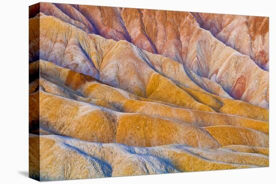 Eroded Hills Below Zabriskie Point, Death Valley National Park. California Usa-Russ Bishop-Premier Image Canvas