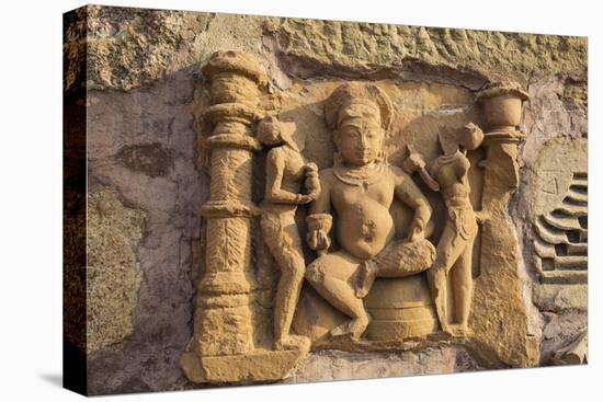 Erotic Sculptures of Khajuraho, Madhya Pradesh, India-Jagdeep Rajput-Premier Image Canvas