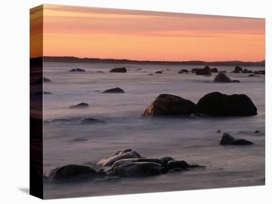 Erratics at Sunset-Raymond Gehman-Premier Image Canvas