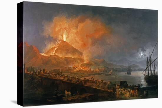 Eruption of Vesuvius in 1771-Pierre Jacques Volaire-Premier Image Canvas