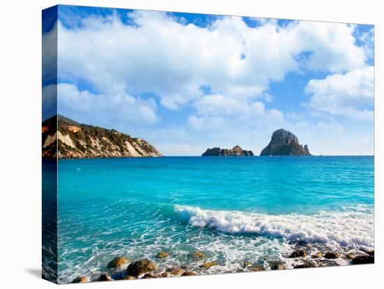 Es Vedra Island of Ibiza View from Cala D Hort in Balearic Islands-Natureworld-Premier Image Canvas