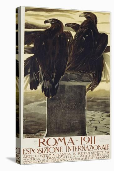 Esposizione Internationale, Roma 1911 Poster-Duilio Cambellotti-Premier Image Canvas